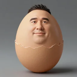 Matt Gaetz in an eggshell photographed by Anne Geddes