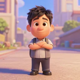 pixar film photorealistic