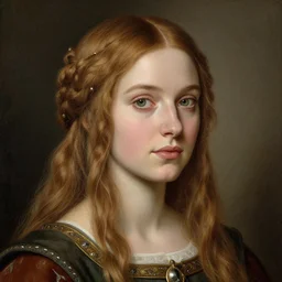 anya taylor - joy medieval portrait, druid ranger, delicate detailed medieval portrait in the style of eugene de blaas, perfect face