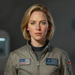 portrait of a woman by greg rutkowski, emily blunt as an space engineer, she is about 4 0 years old, wearing a utilitarian jumpsuit, highly detailed portrait, digital painting, artstation, concept art, smooth, sharp foccus ilustration, artstation hq
