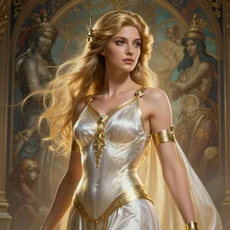 goddess ishtar elegant, hyper detailed, ultra definition, photoreal, artstation, unreal engine rendered, concept art, smooth, sharp focus, illustration, art by artgerm and greg rutkowski and alphonse mucha and garis edelweiss, 8 k, highly detailed, digital painting, artstation, radiant light, caustics, war hero, concept art, smooth, sharp focus, by gaston bussiere, bayard wu, giger, maxim verehin