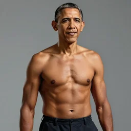 hyper - homosexual barack obama, fabulous shirtless obama, 8 k realistic, trending in artstation, digital painting, studio quality, cryengine