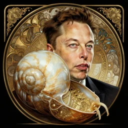 mollusk as elon musk, portrait, intricate, elegant, highly detailed, digital painting, artstation, concept art, wallpaper, smooth, sharp focus, illustration, art by artgerm and greg rutkowski and alphonse mucha