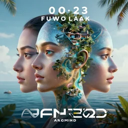 a photo of futuristic bali island in the year 2 0 2 3, perfect faces, 5 0 mm, award winning photography