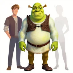Shrek, masterpiece by Olivia culpo Stanley Artgerm Lau, WLOP, Rossdraws, James Jean, Andrei Riabovitchev, Marc Simonetti, Yoshitaka Amano, digital art, artstation