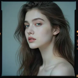 cinestill 5 0 d wide portrait of a dreamy beautiful woman by roversi like mitanda the tempest by waterhouse 3 5 mm lens, 8 k, elegant, highly detailed, pale mute matt, soft blur, artstation, sharp focus, head in focus