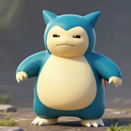 realistic pokemon snorlax by rj palmer