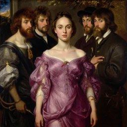 a beautiful painting of natalie portman by john everett millais and dante gabriel rossetti and john collier and john william waterhouse, preraphaelite, detailed, trending on artstation, hd, masterpiece
