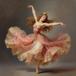 dancing queen, painting in the style of emily carroll, highly detailed intricate matte sharp focus digital painting artstation pixiv