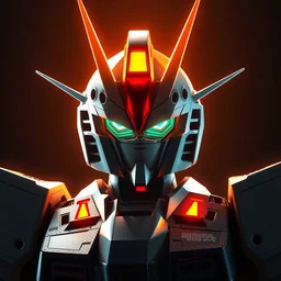 gundam 3 d robot ninja mask design armor engine ingame stylized digital illustration photo radiating a glowing aura global illumination ray tracing hdr fanart arstation by ian pesty and, art gta 5 cover, official fanart behance hd artstation by jesper ejsing, by rhads, makoto shinkai and lois van baarle, ilya kuvshinov, ossdraws, that looks