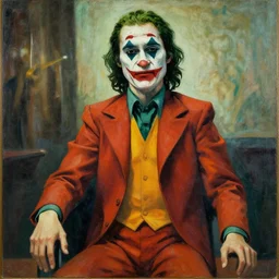 the joker 2 0 1 9, fine art, by pablo ruiz picasso, 4 k, correct body proportion, pablo ruiz picasso style