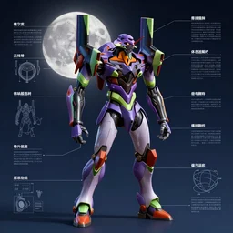 vitruvian mecha, isometric concept gundam macross evangelion, illuminated features, detailed hatching, dramatic moonlit lighting, diagram specifications notations, by alex pardee, dan mumford, 3 d cg, octane rendered, futuristic, 2 k aesthetic, 4 k, highly saturated colors