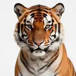 portrait of beautiful tiger girl, epic lit, hyper detailed design, shape focus, trending on artstation, illustration, very cartoon, by anton fadeev and daivd mumford