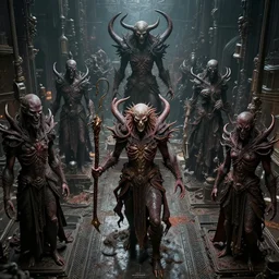 mass production of the evil souls, detailed, intricate, advanced, fantastic reality, 8 k resolution