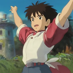 victory, atmosphere, dramatic lighting, epic composition, close up, low angle, octaoctane render, by miyazaki, nausicaa ghibli