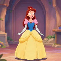 a demon disney princess