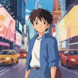 makoto shinkai's painting of times square
