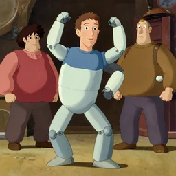 Android Mark Zuckerberg doing the robot dance, Dan McPharlin, Ralph McQuarrie