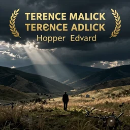 Concept Art of cinematography of Terrence Malick film by Hopper, Edward