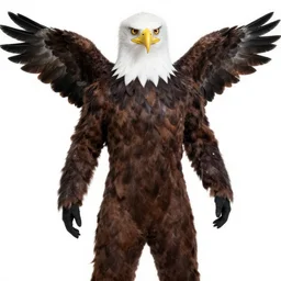 eagle woman man meme costume