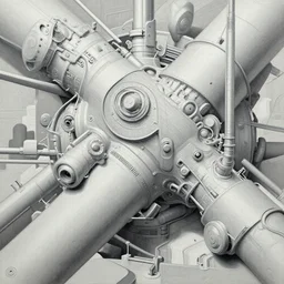 detailed maximalist artwork by subjekt zero