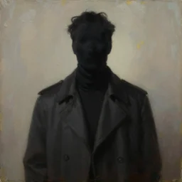 The blind man by Xavier Mellery, highly detailed oil painting, 4k, masterpiece