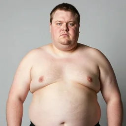 very obese man, craig mullins