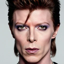 david bowie high definition face portrait by don martin