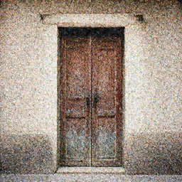 very old door
