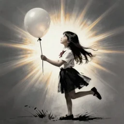 banksy, balloon girl, decoupage