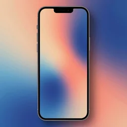 A desktop wallpaper that visualizes AI, stylistic, visualize, smooth noise, iPhone wallpaper, gradient, surrealism