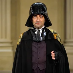mr bean as darth sidious, hd