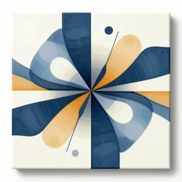 modern abstract generative art
