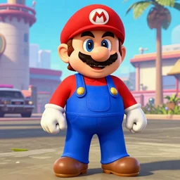 mario in gta V