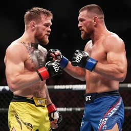 conor mcgregor fighting brock lesnar in the ufc