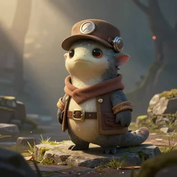 cute detective murloc, hearthstone card art