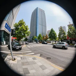 street view, new!!!!!, trending on artstation, fisheye!!! lens