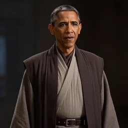 obama as mace windu in star wars episode 3, 8 k resolution, cinematic lighting, anatomically correct