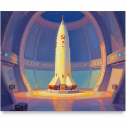 soviet nuclear reactor hall. futuristic interior location. simple environment for 3 d game, color design. colorful gradients. detailed fantasy science fiction painting by syd mead. artstation. crisp and clean. unity engine
