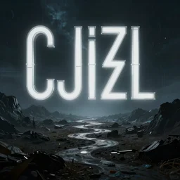 text CjizL synthwave