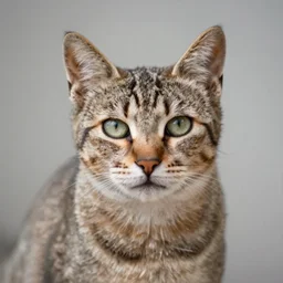 photo of a cat looking at the camera, 4k