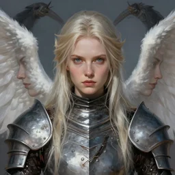angelawhite as a realistic fantasy knight, closeup portrait art by donato giancola and greg rutkowski, digital art, trending on artstation, symmetry!!