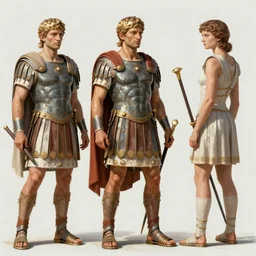 concept art of a roman emperor