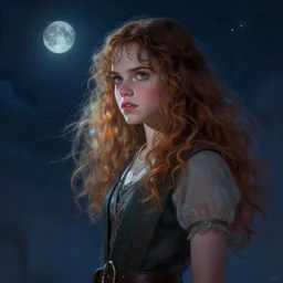 a girl from final fantasy live action, hermione, evocative, mystical night, very very very very detailed, award winning, masterpiece digital painting by greg rutkowski, alex grey, artstation, 4 k wallpaper