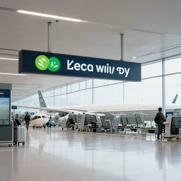 vegan airport