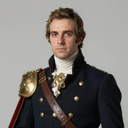bernardo o'higgins, fire emblem, art by artgerm and greg rutkowski and magali villeneuve, portrait, d & d, fantasy, highly detailed, headshot, digital painting, trending on artstation, concept art, sharp focus, illustration