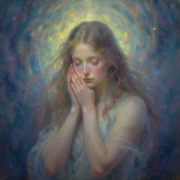 spiritual visions astral journey in oil painting, trending on artstation, award winning, emotional, highly detailed ethereal surrealist visionary art