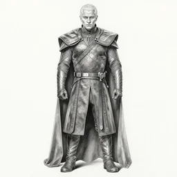 a full body shot of Night King of Game of Thrones by Tomohiro Shimoguchi, pencil art on paper, symmetrical body, symmetrical face,detailed,artstation,manga