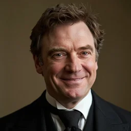 colin firth as a victorian politician, smiling, male, victorian, detailed face, highly detailed, cinematic lighting, photograph by elliott & fry
