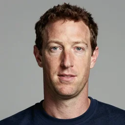 a photographic portrait of mark zuckerberg with the hair of farrah fawcett, studio harcourt